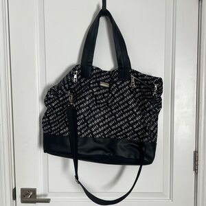 Madden Girl Monochrome Logo Tote Large